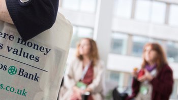 triodos bank uk, Bag, People, corporation, finance